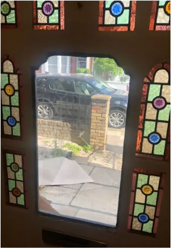 Wimbledon Glazier Project 3 - Leaded Light Glasswork