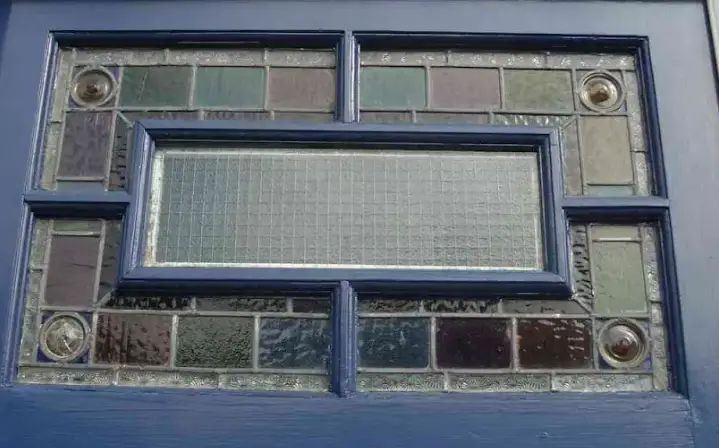 Wimbledon Glazier Project 5 - Decorative Stained Glass Panel